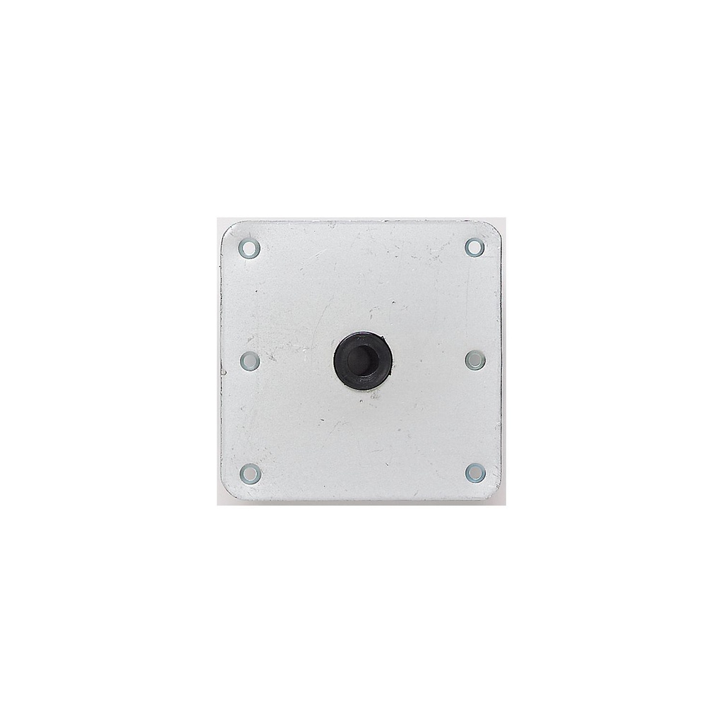 67729-T Locknpin 3/4 Base Plate 7X7 Zp | Swivl-Eze