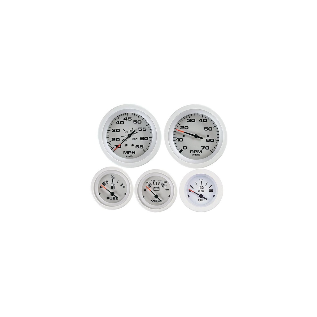 68365P Arctic 2" Fuel Gauge (E-F) | Dometic / Sierra Switches