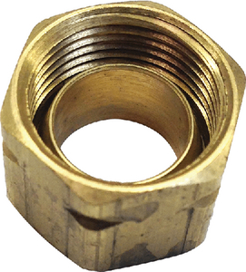 71004K Hyd Nut Brass Compression - Tu | Uflex