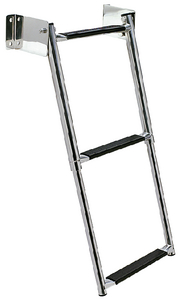 71221 Ss Transom Mount 3 Step Ladder | Seachoice