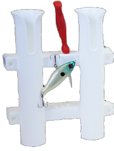 73100 Holder Rod Double Wht | Tempress Products Fish-On