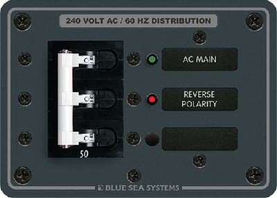 7372 Panel 120/240Vac Main | Blue Sea Systems