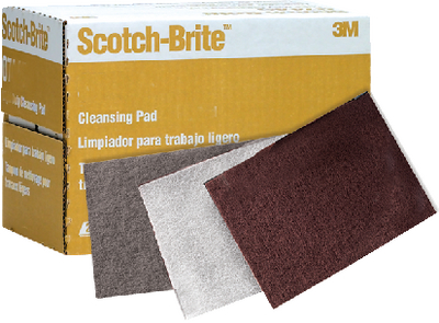 7447 Scotch Brite Pads Med (20/Bx) | 3M Marine