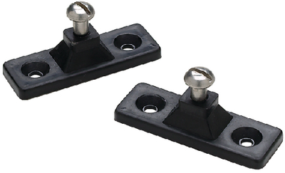 76211 Side Mt Deck Hinge - Black | Seachoice