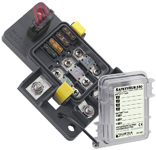 7725 Fuse Block Safetyhub 100 | Blue Sea Systems