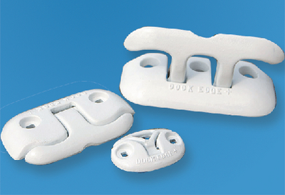 De2606Wf Dock Cleat Flip Up 6In White | Dock Edge