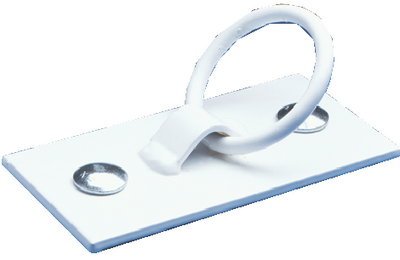 De87108F Mooring Ring - White | Dock Edge