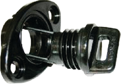 Dp10-B Drain Plug 1In Black | Beckson Marine