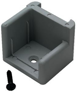 Ds1Ldp Door Stop Gray W/Ribs Left | T-H Marine