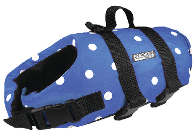 Dv-S-86280 Dog Vest Blue Polka Dot Small | Seachoice