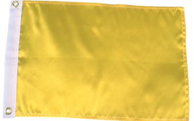 78261 Solid Yellow Flag | Seachoice