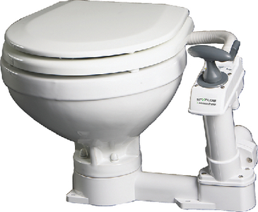 80-47229-01 Compact Manual Toilet | Johnson Pump