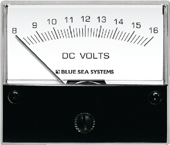 8003 Voltmeter Analog 8-16 Vdc | Blue Sea Systems