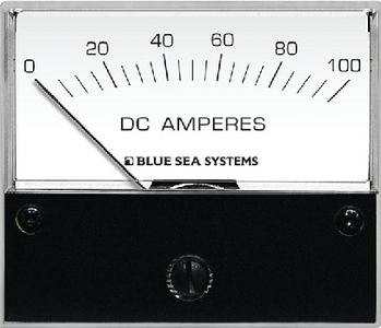 8017 Ammeter & Shunt Comb. 0-100Amp | Blue Sea Systems