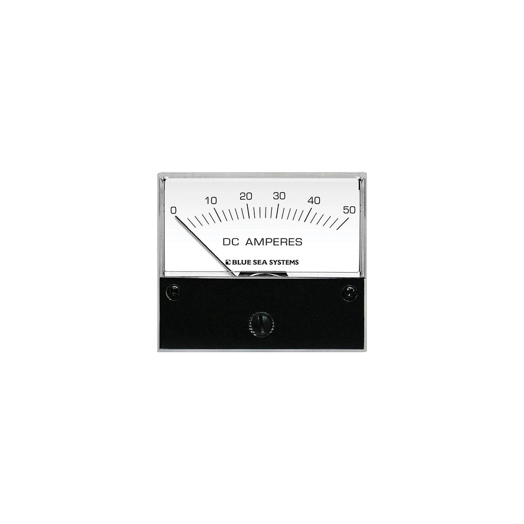 8022 Ammeter & Shunt Comb. 0-50 Amp | Blue Sea Systems