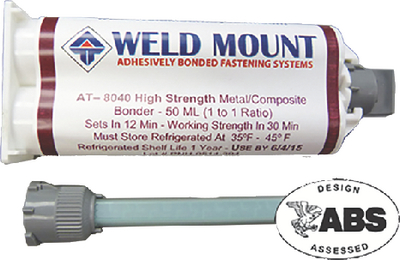 8040 Adhesive At-8040   50Ml. | Weld Mount