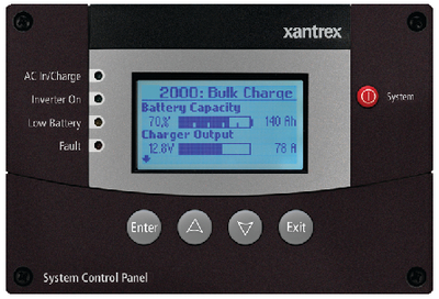 809-0921 System Control Panel | Xantrex