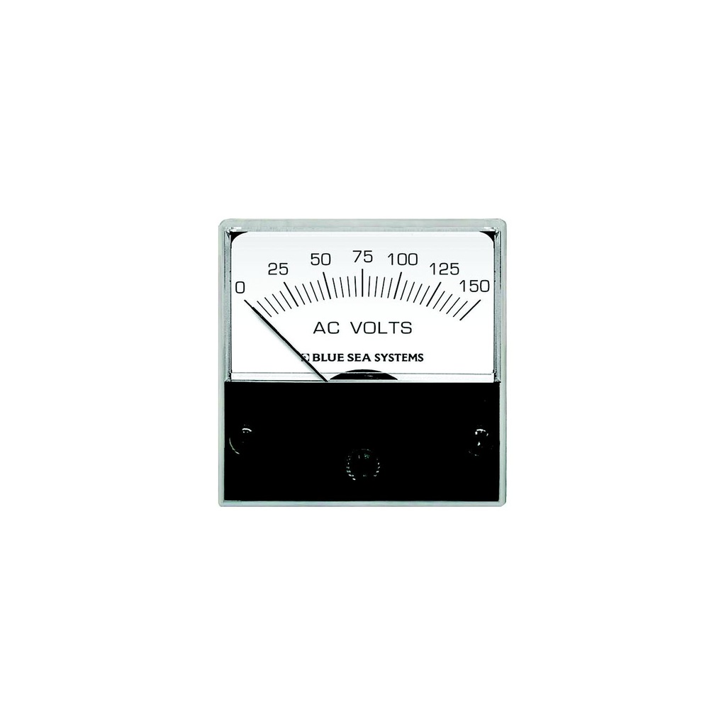 8244 Volt Meter  Analog Ac 0-150V | Blue Sea Systems