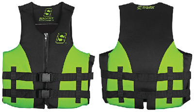 85143 Evo Vest Gre/Blk Youth | Seachoice