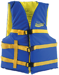 86240 Blue/Yell Xl Adult Vest 40-60" | Seachoice