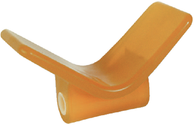 86285 3In Poly V Bow Stop Amber | Tiedown Engineering