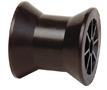 86402 Bow Roller 3In Black | Tiedown Engineering