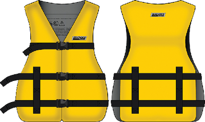 86523 Yellow Youth Vest | Seachoice