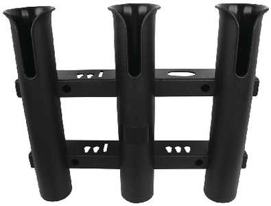 89451 Rod Rack-Holds Three-Black | Seachoice