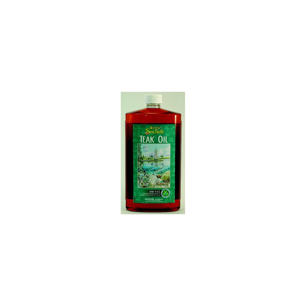 89751C Teak Oil-Sea Safe Low Voc 32Oz | Starbrite