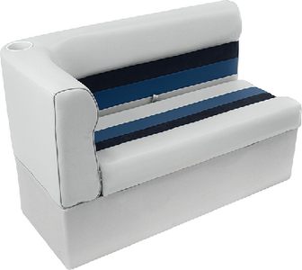 8Wd108-1008 Seat-Crnr Loung Rh Wht-Nvy-Blu | Wise Seating