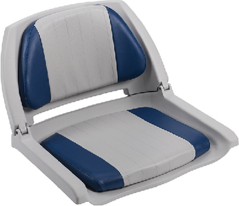 8Wd139Ls-015 Seat Fold Gray/ Gray-Blu Cush | Wise Seating