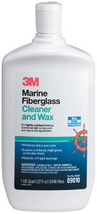 9010 32 Oz. F/G Cleaner/Wax-Liquid | 3M Marine