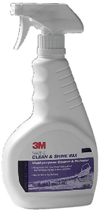 9033 One Step Clean And Shine Wax | 3M Marine