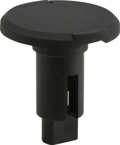 910R2Pb-7 Light Base-Round Black 2-Pin | Attwood Marine