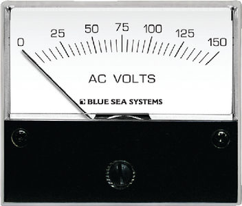 9353 Volt Meter Analog 0-150 Vac | Blue Sea Systems