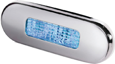 959680611 Led Step Blue W/Chrome | Hella