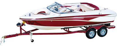 97353 Boat Cover 22'-24' 300D | Seachoice