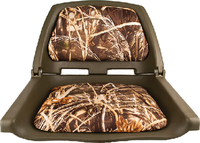 98391Gnmx Padded Fldg Fish Seat Camo | Attwood Marine