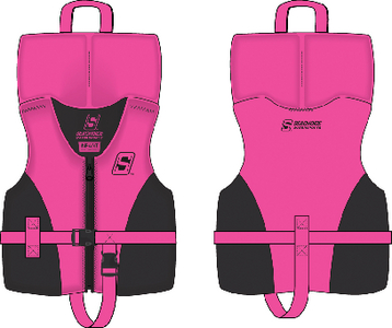 99494 Evo Vest Pink/Blk Infant | Seachoice