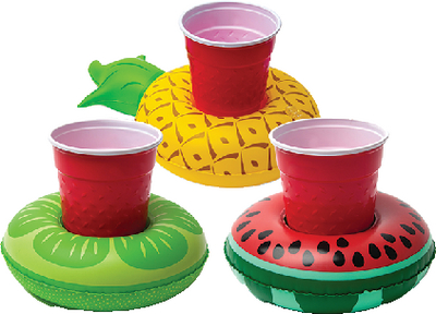 Bmdf-0012 Fruits Beverage Boats 3Pk @6 | Big Mouth By Wow