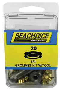 Bp9701Sc 1/4 Grommet Kit W/Tool 20/Pk | Seachoice