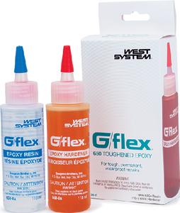 C6508 G-Flex Epoxy Bottles 2/Bag | West System