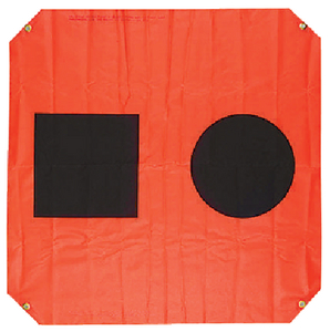 Flag 3'X3' Orange Distress Flag | Cil Orion