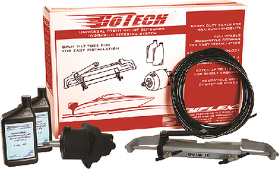 Gotech 1.0 Steerng Kit Hyd Ob +Hose 115Hp | Uflex