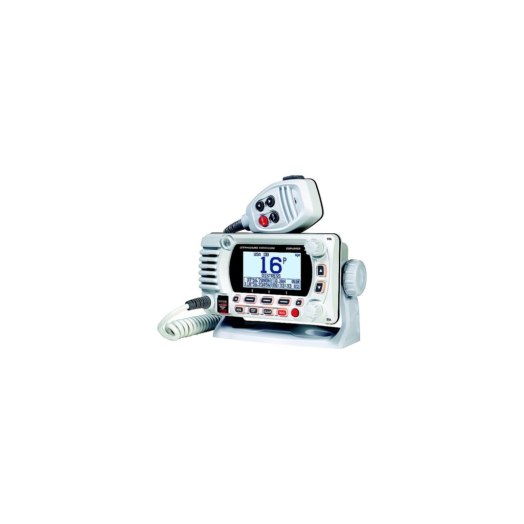 Gx1800Gw Vhf 25W Gps White Fixed Mount | Standard Horizon