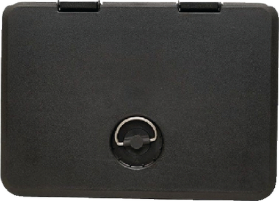 Hat13241Dp 13 X24  Access Hatch-Black | T-H Marine