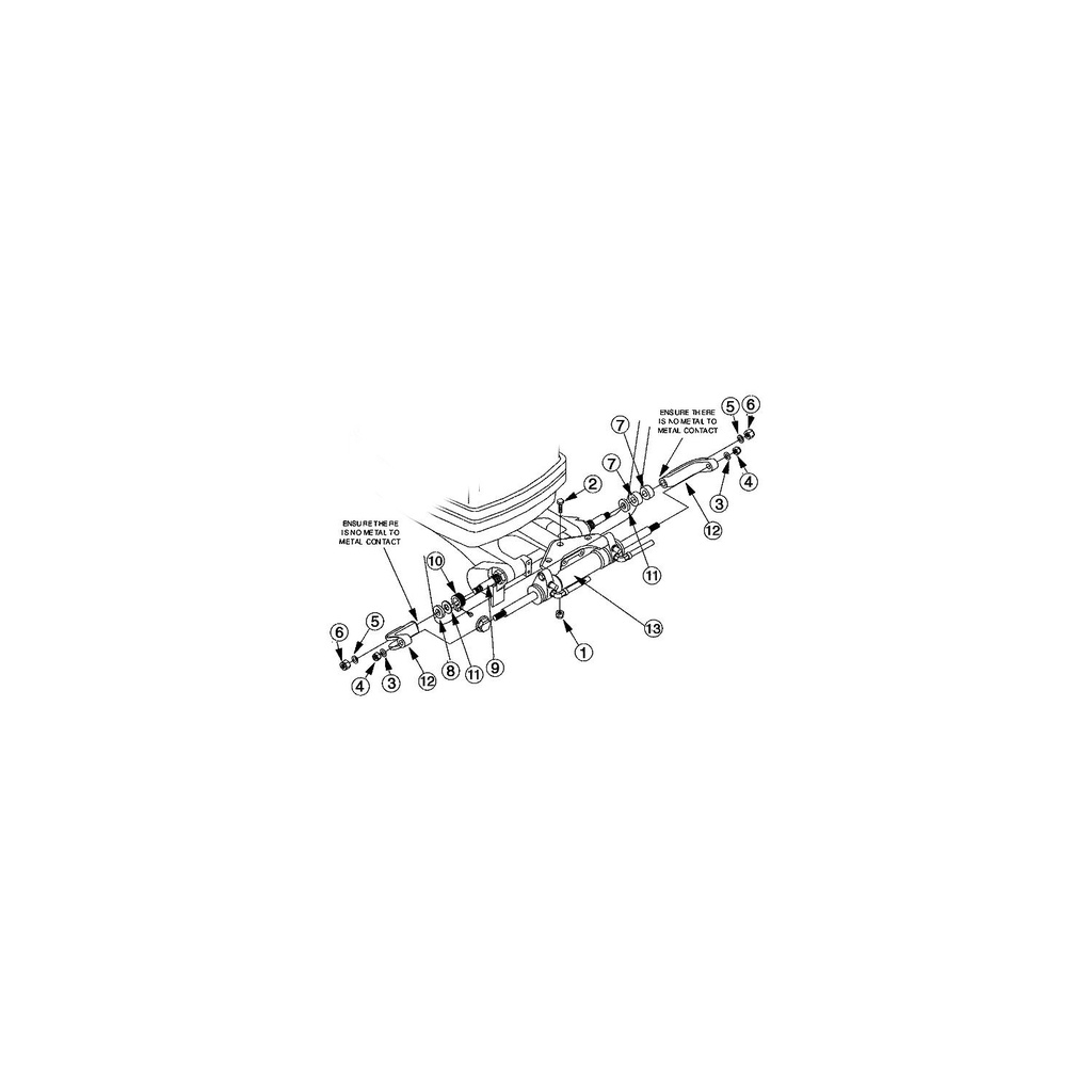 Hc5345-3 Cylinder Outboard Front Mount | Seastar