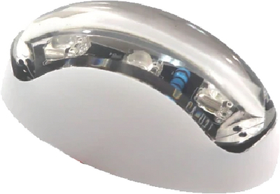 Led-71000-Dp White Led, Wht. Housing - Oval | T-H Marine