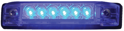 Led51801Dp Led Slimline Strip 4 In Blue | T-H Marine