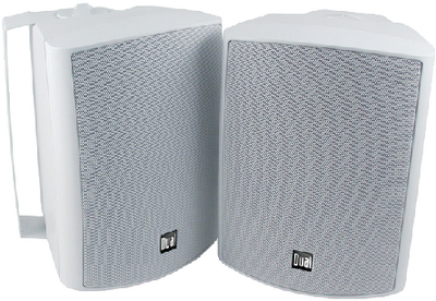 Lu53Pw Dual Speaker Box 5 3-Way Wht | Dual Electronics Corp